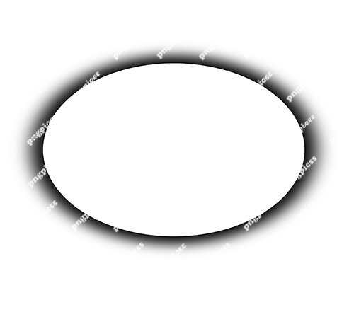 Oval Shape Black Shadow PNG png