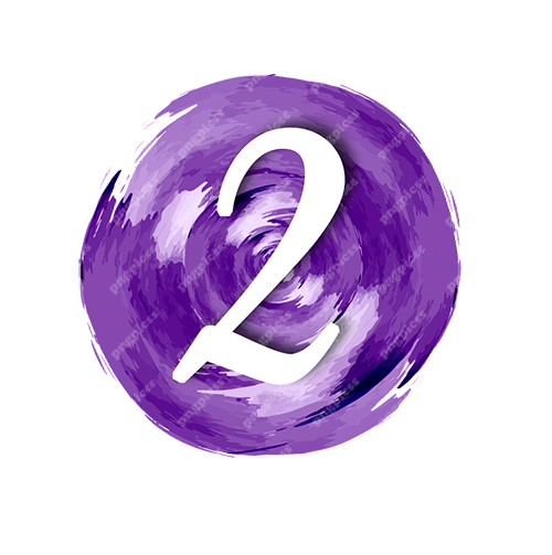 2 two with background PNG png