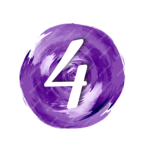 4 four with background PNG png